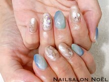 ノエル(Noel)/大理石タイダイネイル