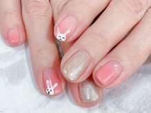 カノンネイル(canon.nail)/ひょっこりうさぎ
