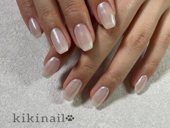 キキネイル 溝の口(kikinail)/サテンネイル/ホワイトネイル