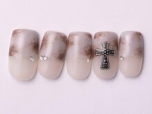 ジェミーネイル エビス(Jemiy nail ebisu)/フレンチモヤモヤ10750yen
