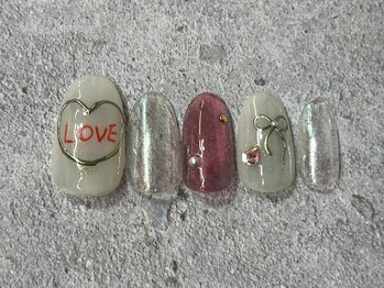 グロウ ネイル(GLOW×NAIL)/winter定額デザイン