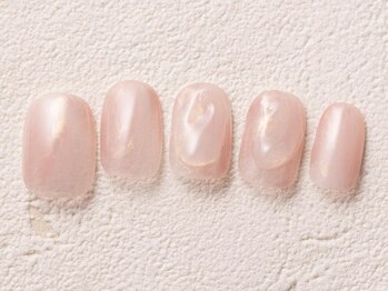 アイネイルズ 渋谷店(I nails)/淡ピンクニュアンス