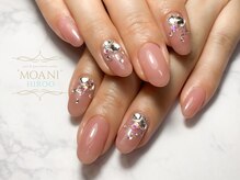 モアニ ヒロオ 恵比寿店(MOANI Hiroo)/マオジェル華やかストーンアート