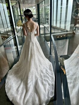 ボディキュア ブライダル美容整体 大阪梅田/背中のラインが完璧/大阪/梅田