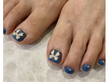ロカ(Loca)/フットネイル＿リボン