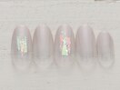 グラデ×オーロラフィルム4990円