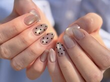グロスネイル(gloss nail)/ジェルアート／ドット