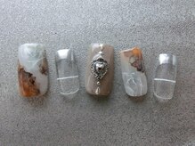 ネイリシャス(NAILICIOUS)/モードなアース系ネイル