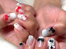 ハグ 浦和(hug)/アシメ×キャラクターネイル