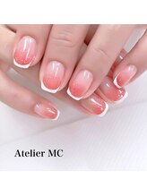 アトリエ エムシー 新富町(Atelier MC)/白フレンチネイル