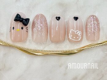 アムールネイル 新宿西口店(Amour Nail)/キティ・マイメロ Collection