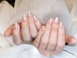 【シンプル ワンカラーネイル】