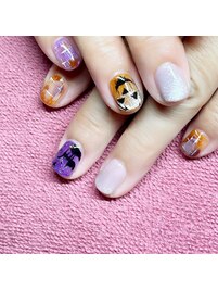 ハロウィンネイル