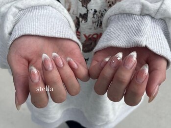 ステラ(stella)/cheekmagnet French nail