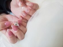 リベレ 福島店(LIBELLE)/アシンメトリーネイル/やり放題