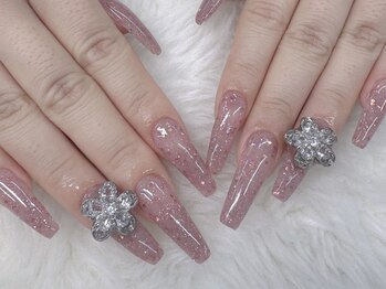 ティアラネイル(TIARA NAIL)/スカルプワンカラー¥10000