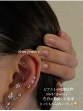 アイビー(ivy)/耳つぼ　silver jewelry