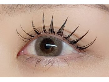 ミナリス 高槻店(MinaLis)の写真/【LED マツエク（フラット）付け放題/7,780】コスパ最強LEDマツエク*ミリ単位でこだわる圧倒的デザインカ◎