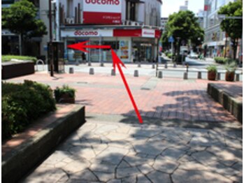 リックス整体/ドコモショップさん目指して進む