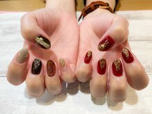 ネイルアルケー(Nail ARCHE)/アシンメトリー×ニュアンス