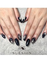 スーシン(SUESHIN)/sheer black