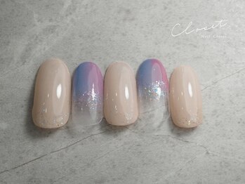 ネイルクローゼット(Nail Closet)/8月 Monthly Design