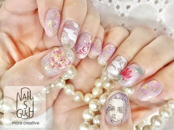 ネイルズガッシュ 武蔵小山店(NAILsGUSH)/痛ネイル/キャラネイル/推し