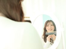 ミモアサロン 岡崎店(mimoaサロン)/手順その１【トーンチェック】