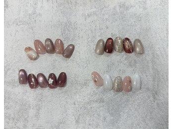ネイルアンドアイラッシュ アール(ar)/季節のトレンドコース