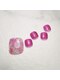 スペル オン ネイルズ(Spell on nails)の写真/フット親指アートレギュラー9600円 / 大人可愛いトレンドネイルを足元から