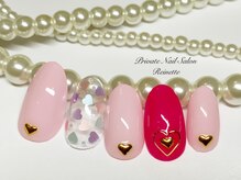 プライベートネイルサロン レネット(Reinette)/バレンタインネイル