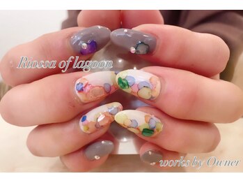 リオッサ オブ ラグーン(RIOSSA of Lagoon)/マーブルネイル♪