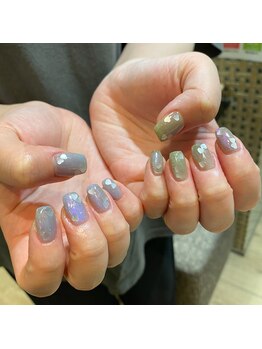 ネイルアルケー(Nail ARCHE)/ちぐはぐマグネットネイル