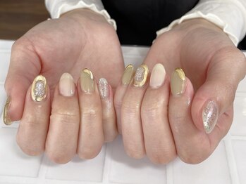 福屋。 指宿店/秋ネイル