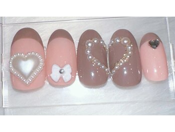 アトリエ ペーニクルス(Atelier Peniculus.)/バレンタインネイル　ハート