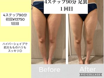 ハピネス(HAPPINESS)/4ステップ90分足裏　1回目