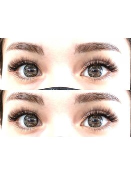 ボリュームのある目元にしたい