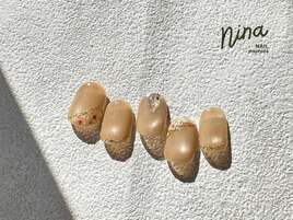 押し花ネイル