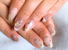 アグ ヘアー クイ 長潟 アイネイル(Agu hair kuih)/《マグネット×りぼんnail》