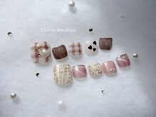 シエル バイ アンテリジャン(Ciel By Antellijan)/キラキラガーリーフットネイル