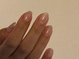 キラッとラメグラデーション