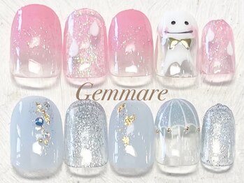 ジェンマーレ 青葉台店(Gemmare)の写真/可愛い季節のイベントネイルで指先から気分をあげよう！イベントネイル￥8000♪