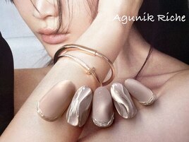 【プッチ柄ネイル】