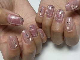 マグネットチェック×pink