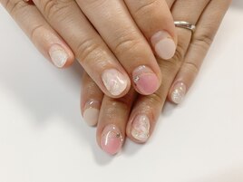 バルーンフレンチ×フラワー☆