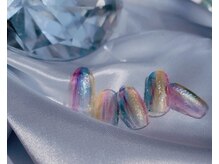 ネイルロッソ 浅草店/オーロラネイル