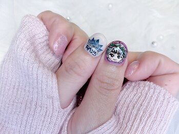 ドットミーバイシュエット(dot Me by chouette)/SnowManネイル！痛ネイル