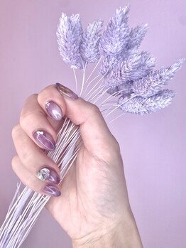 ピンクシュガーネイル(pink sugar nail)の写真/【完全個室のプライベートサロン】ネイル初心者の方も大歓迎◎丁寧なカウンセリングで素敵な指先に…☆