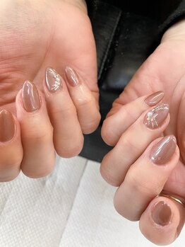 ネイルサロンアンドスクール ヴィタリティ(Vita-lity)/ワンカラーシンプルアート