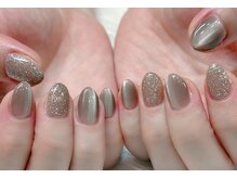 ネイルアンドアイラッシュスタジオ シュシュ(chouchou)/enoiマグネット×フラッシュ